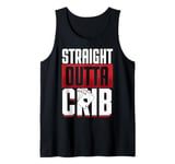 Cribbage Board Game Straight Outta Crib Cribbage Player Tank Top