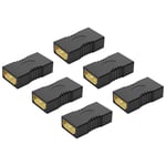 8K Hdmi Coupler, 8K@60Hz/4K@120Hz Hdmi 2.1 Female To Female Connector Hdmi Extender, Support 3D, Hdr, Hdcp, Arc,Compatible Avec Dvd, Blu-Ray, Tv, Laptop, Pc, Monitor, 6 Paquets