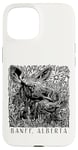 iPhone 15 Banff, Alberta Canada Canadian Moose Mama and Baby Souvenir Case