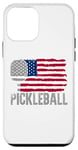 iPhone 12 mini Pickleball American Flag July 4 Independence Day Case