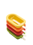 Lékué Classic Stackable Popsicle Ice Lolly Moulds, Set of 4