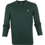 Sweat-shirt Lyle And Scott  Lyle   Scott Pull Vert Foncé Coupe Régulière