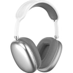 HERTZ H9 PRO MAX Kompatibel med AIRPODS MAX Huvudband med Skumskydd Storlek Justerbar Over-Ear Bluetooth-hörlurar silver