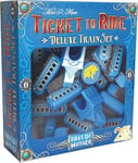 Days of Wonders - Asmodee - Les Aventuriers du Rail : Deluxe Train Set Bleu -Jeux de société - Jeux de Plateau - Accessoires de Jeux de Plateau