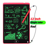 Tablette graphique numérique à écran LCD pour enfants,tableau d'écriture,tablette à dessin,bloc-notes électronique,jouets cadeaux,8.5 pouces,12 pouces - Type Red 12in Single