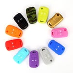 (Punainen) Hot Car Key Cover Case Shell Fob for Vauxhall Opel Corsa Astra Vectra Signum 2 Buttons Key Shell