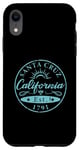 Coque pour iPhone XR Santa Cruz Retro Vintage Surf & Skateboard Design Graphique
