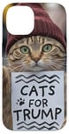 Coque pour iPhone 14 Cats For Trump