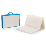 Fillikid | Madrass til Reiseseng | 120x60x4 cm | Beige Prikker