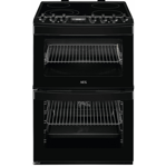 AEG CCB6741ACB 60cm Electric Double Oven Freestanding Cooker