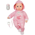 Baby Annabell Hannah 710692 Zapf Creation Poupée avec 5 Fonctions, Corps en Tissu Doux et Accessoires, poupée de 36 cm, pour Enfants à partir de 1 an