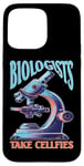 Coque pour iPhone 15 Pro Max Biologists Take Cellfies Humour de laboratoire scientifique