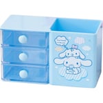 Anime-skrivbordsförvaring Cinnamoroll - Pennhållare för skrivbord, söt pennkopp, sminkborsthållare, minibox Cinnamoroll