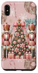 Coque pour iPhone XS Max Coquette Rose Casse-Noisette Décoration de Noël Mignon