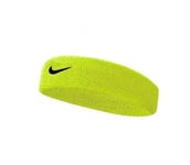 Bande NIKE Lingette de Nez Serre-Tête Swoosh NNN07710OS Jaune Basket-Ball Tennis