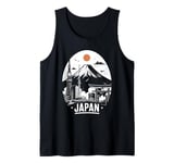 Japan Souvenir Mt Fuji Tokyo Tower Torii Shinkansen Souvenir Tank Top