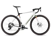 Orbea Orbea Gain M21e 1X | Elcykel Racer / Gravel | White Chic / Metallic Green Artichoke