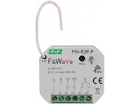 FiWave FW-R2P-P radio dubbel bistabilt relä för fi60 kopplingsdosa 85-265V AC/DC multifunktion infälld montering