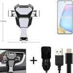 Car holder air vent mount for Vivo Y200t cell phone mount