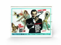 Pyramid International James Bond From Russia with Love 1, Small Wooden Wall Art