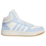 adidas Femme Hoops 3.0 Mid Classic Shoes Chaussures, Cloud White/Cloud White, 40 2/3 EU