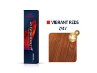 Wella Plaukų Dažai Wella Koleston Perfect Me+ - Vibrant Reds, 7/47 Medium Blonde Red Brown, 60 Ml