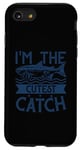 iPhone SE (2020) / 7 / 8 Funny Fishing Adult Humor Fisherman I'm The Cutest Catch Case