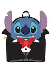 Loungefly Disney Vampire Stitch Bow Tie Women's Double Strap Shoulder Bag Purse