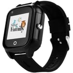 Montre Connectée SaveFamily 123 7 Juegos Divertidos Rectangulaire Cámara Etanche Plastique Noir