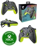 Manette XBOX ONE-S-X-PC FILAIRE ELECTRIC CARBON XBX ERGONOMIQUE