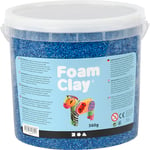 Foam Clay® , blå, 560g/ 1 hink