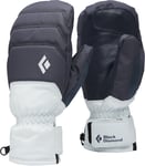 Black Diamond Women's Mission Mx Mitts Charcoal-Belay Blue, XS