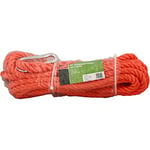 REWWER-T.K Siena Garden Corde de sécurité en polypropylène Orange 14 mm