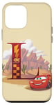 Coque pour iPhone 12 mini Disney & Pixar Lettre de l'alphabet L Flash McQueen