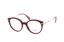 Miu Miu MU 04PV USH1O1, including lenses, ROUND Glasses, FEMALE