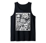 Vintage Horrorfest Movie Poster Terror Old Time Halloween Tank Top