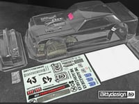 Carrosserie 1/7 DESTROYER ARRMA infraction - conception bitty illimitée