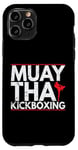 Coque pour iPhone 11 Pro Kickboxing Muay Thai Précision et Endurance