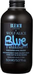 Bleach London Blue Weekend Semi-Permanent Hair Colour Cream True Blue