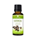 100% Pure Organic Castor Oil for Eyelashes Eyebrows Hair Growth Cold Pressed