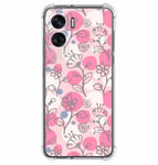 Coque Silicone Anti-chocs pour Huawei Honor 90 lite 5G Design Fleurs 07 Dessins