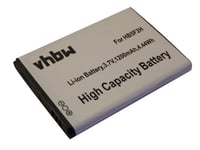 vhbw Batterie compatible avec Vodafone R215 Mobile routeur modem hotspots (1200mAh, 3,7V, Li-ion)