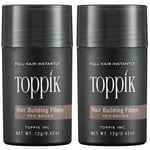 Toppik Duo Hair Building Fibers Medium Brown