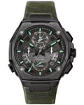 Bulova Green Mens Chronograph Watch Precisionist X Special Edition 98B355