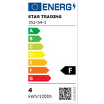 Led-Lampa star trading - Led lampa e27 g125 soft glow