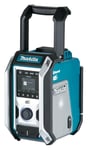 Makita RADIO DAB+ 10,8-18V/AC A2DP uten batteri og lader
