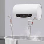 Gojoy - Chauffe-Eau Électrique Vertical Mural 35L Ballon d'Eau Chaude Pour Salle De Bain Blanc Chauffe-eau Horizontal Thermostat à 75℃