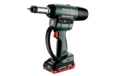 Metabo Nmp 18 Ltx Bl M10, Svart, Grön, 2.4,5.0 Mm, Gjuten Aluminium, Rostfritt Stål, Stål, 15 Kn, 1 Cm, Batteri