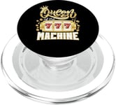 Machine à sous Queen of the Machine Casino PopSockets PopGrip pour MagSafe