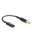 DeLOCK - power adapter - 24 pin USB-C to DC jack 7.9 x 5.5 mm - 15 cm